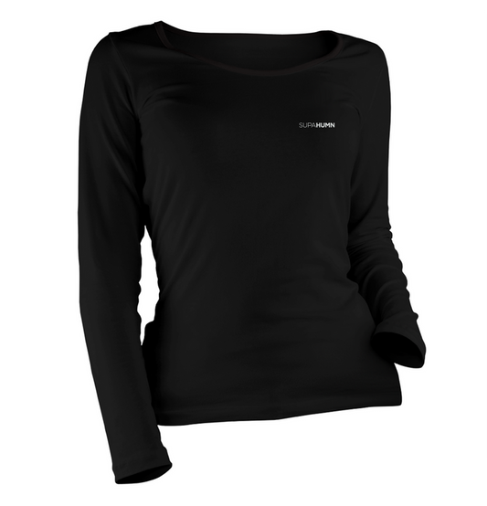 Long Sleeve Supahumn Custom Shirt Women