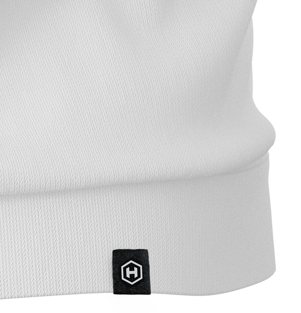 SUPAHUMN White Pullover Sweater - Hem Detail - Premium Quality Clothing South Africa