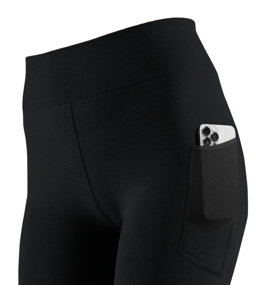 SUPAHUMN Women's Core Fitted Yoga Leggings - Front Close Up - Premium Workout Leggings South Africa