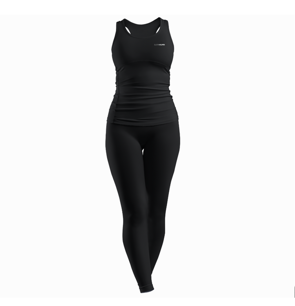 SUPAHUMN Women's Yoga Set - Full Body Front View - Activewear South Africa
