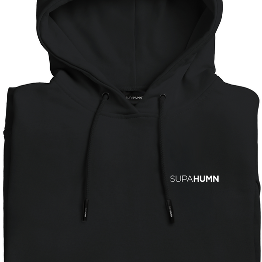 Supahumn Custom Hoodie Black